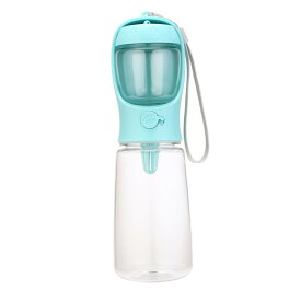 ideamall 犬 水飲み器 散歩 ボトル 水 水筒 おやつ入れ 550ml