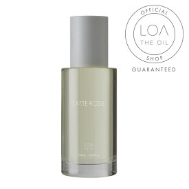 【正規販売】[LOA THE OIL] ロアザオイル ラテローズ / 100ml ロアオイル ヘアオイル スタイリングオイル ヘアスタイリング剤 アウトバス 美容室 美容院 サロン loaオイル いい香り マルチオイル スタイリング用 オイル 髪の毛 いい匂い フレグランスヘアオイル ローズ