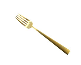 クチポール デュナ マットゴールド デザートフォーク Cutipol DUNA 【正規販売代理店 カトラリー ブラッシュド マット】 [ネコポス対応可(18点まで)]【食器 カトラリー】【クチポール Cutipol】