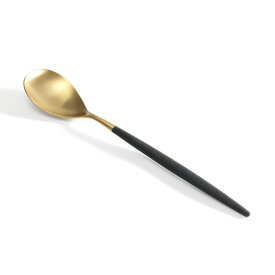 カトラリー クチポール ミオ ディナースプーン【ブラック マット ゴールド】クチポール イデール Cutipol カトラリー 食器 スプーン テーブルスプーン カトラリー スプーン Cutipol 食器 クチポール ギフト【食器 カトラリー】【クチポール Cutipol】