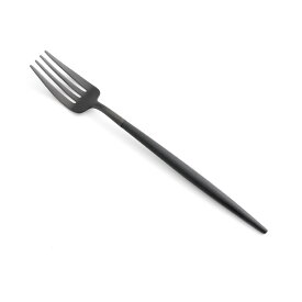 クチポール ゴア オールブラック ディナーフォーク/テーブルフォーク Cutipol GOA [ネコポス対応可(18点まで)] 【正規販売代理店 カトラリー ブラッシュド マット ALL BLACK】【クチポール Cutipol】【食器 カトラリー】