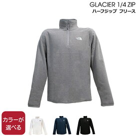 ザ・ノース・フェイス GLACIER 1/4 ZIP THE NORTH FACE 【ノースフェイス ファッション トップス ハーフジップ フリース プルオーバー　メンズ アウトドア キャンプ】 父の日