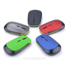 全商品お買い得クーポン発行中 USB スリム 光学式 ワイヤレスマウス 2.4G 1600DPI オプティカル ゲーミングマウス