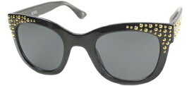 XOXO キスキス おしゃれな ブラックアンドゴールド キャッツアイ サングラス CatEye Sunglasses レディース