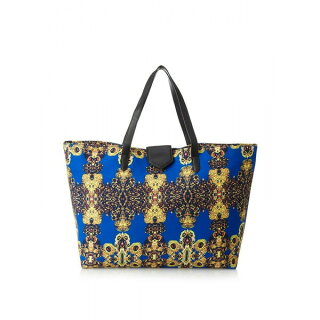 USA直輸入レディースショルダーバッグニーラアンソニーNilaAnthonyプリント柄ショルダートートバッグブルーWomen'sPrintedToteBagBlue