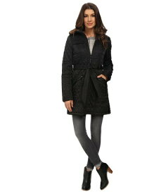 Vince Camuto ヴィンスカムート キルト ロングジャケット Vince Camuto Belted Quilted Long Jacket J1641 Size: MD (US 8-10)