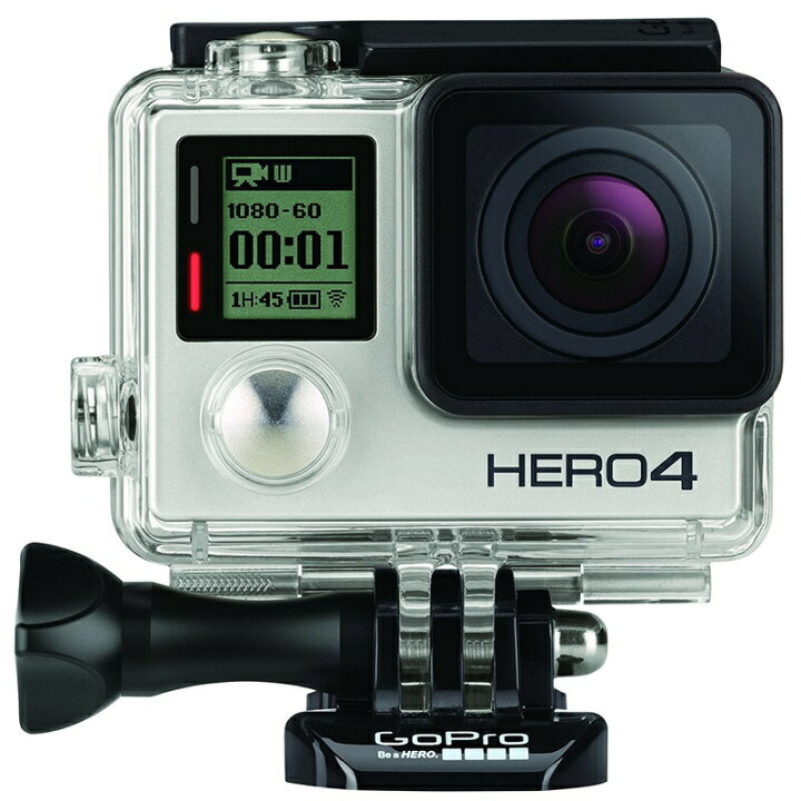 楽天市場】GoPro ウェアラブルカメラ HERO4 シルバーエディション  