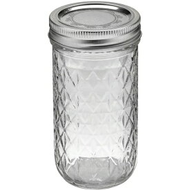 ボール メイソンジャー 【レギュラーマウス】 保存容器 ガラス ゼリー ジャー Ball Mason Jar 12oz 350ml Made In USA