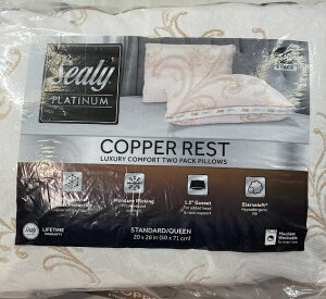 Sealy Premium Copper Rest ܂ y2ZbgzJbp[Xg s[  ȃV[[100% n h