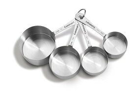 メジャーカップ 計量カップ Cuisinart (クイジナート) Stainless Steel Measuring Cups Set of 4 CTG-00-SMC 人気 輸入 キッチン 雑貨 おうち ステイホーム