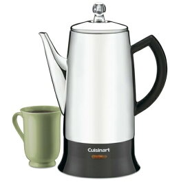 パーコレーター クイジナート Cuisinart クラシック 12カップ ステンレス コーヒー濾し器