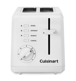 ポップアップトースター CPT-122 人気 クイジナート コンパクト ステンレス トースター Conair Cuisinart CPT-122 2-Slice Compact Plastic Toaster