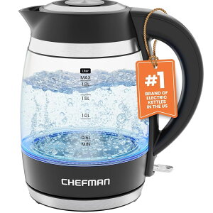 dCPg R[hX Chefman dCPg 1.8L 1500W VbgIt 󕰂h~ XeXX`[tB^[ BPAt[ zEPC_KX dCeB[Pg