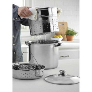 �X�e�����X �X�`�[�}�[�Z�b�g ���œ� ������ Mainstays Stainless Steel 7.5L Steamer Set �l�C �A�� �L�b�`�� �G�� ������ �X�e�C�z�[��