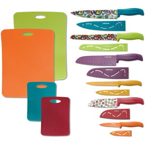 iCt܂ȔZbg J[ Jt Zbg iCt  ܂Ȕ 16_ t@[o[EGA[ Farberware 16-Piece Resin Runway Cutlery Set lC A Lb` G  XeCz[
