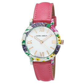 レディースウオッチ ローラアシュレイ 腕時計 ピンクバンド プレゼント Womens Laura Ashley? Color Stitch Watch - LA3100PK