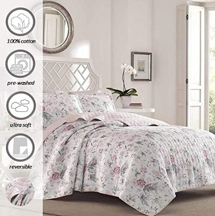楽天市場】Laura Ashley ローラアシュレイ【シングル】リバーシブル 