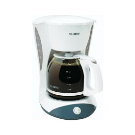 大型 コーヒーメーカー 12カップ ミスターコーヒー Mr. Coffee DW12 Switch Coffeemaker ホワイト 輸入 キッチン 家電