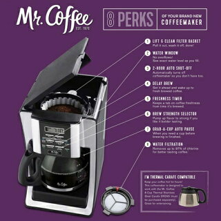 ミスターコーヒーコーヒーメーカー12カップBVMC-SJX33GT