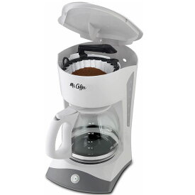 コーヒーメーカー ミスターコーヒー Mr. Coffee 12カップ 12-Cup Coffeemaker Black SK12 ホワイト 輸入 キッチン 家電