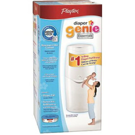 おむつゴミ箱 Playtex 紙おむつ廃棄ポット 紙おむつゴミ袋 Diaper Genie Essentials Pail with Starter Refill Pack