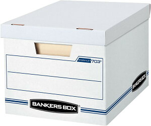 oJ[Y{bNX 12Zbg [{bNX Bankers Box 703{bNX 30.5cm×25.4cm×38cm oȒPȃt^ _{[f vȂ Vv   z Еt