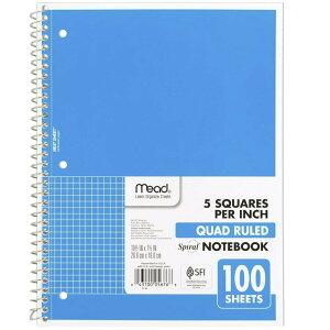 m[g Om[g ~[h yu[z CO pr XPb` fUC ~[h m[g Ot iq͗l  XNGA[ A Mead Spiral Quad Ruled Notebook g₷lC