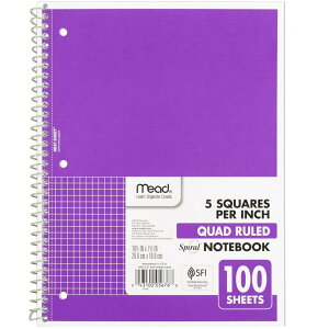 m[g Om[g ~[h yp[vz CO pr XPb` fUC ~[h m[g Ot iq͗l  XNGA[ A Mead Spiral Quad Ruled Notebook g₷lC