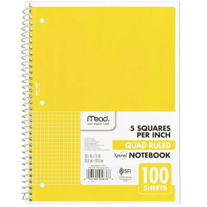 m[g Om[g ~[h yCG[z CO pr XPb` fUC ~[h m[g Ot iq͗l  XNGA[ A Mead Spiral Quad Ruled Notebook g₷lC