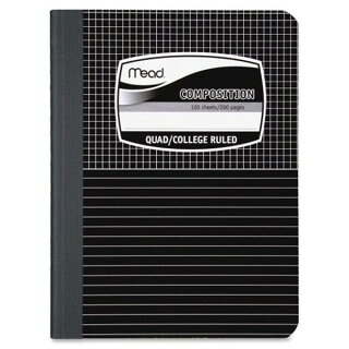 ノートミードクアッド格子模様カレッジルール罫線スペシャルエディション輸入ノート