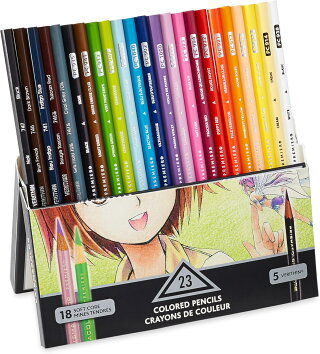 プリズマカラー23色セット高品質の色鉛筆