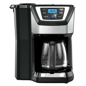 �R�[�q�[���[�J�[ Black & Decker �u���b�N�A���h�f�b�J�[ 12�J�b�v �I�[�g�}�`�b�N �A���L�b�`���Ɠd ������ �X�e�C�z�[��