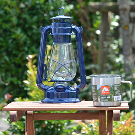大型 ハリケーン オイルランタン ランタン ネイビーブルー Hurricane Kerosene Oil Lantern Emergency Hanging Light Lamp 12インチ