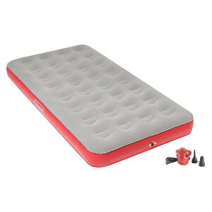 GA[xbh R[} NCbNxbhyVOzLv qp p VO GA[}bgX |vijColeman QuickBed Single High Airbed Twin - Gray/Red  ЊQ d K n