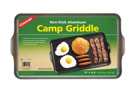 加熱に優れた グリル アルミ鉄板 コフラン 2バーナーに最適 Coghlan's Non-Stick Two Burner Griddle ((25 cm x 42 cm) キャンプ キッチン