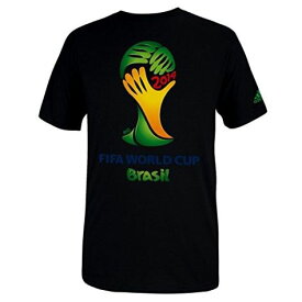 アディダス adidas 2014年 FIFA ワールドカップブラジル Tシャツ ホワイト 2014 FIFA World Cup Brasil T-Shirt - BLACK