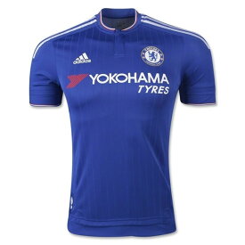 イングランド プレミアリーグ 【サイズS】 Chelsea チェルシー 15/16 新しいメインスポンサー 横浜タイヤ Authentic Home Soccer Jersey [Authenticとは、フィールド上で着用されている実際のジャージです]