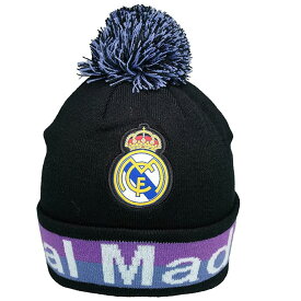 レアル・マドリード ビーニー ポンポンビーニー オフィシャルライセンス キャップ 帽子 Real Madrid Beanie Pom Pom Skull Cap Hat 2015-2016