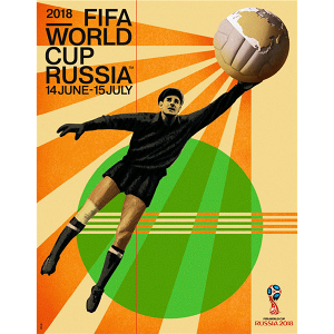 2018N |X^[ TbJ[ [hJbv VA ItBV|X^[ 2018 FIFA World Cup Russia Event Poster - English