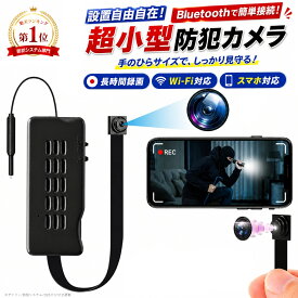 【楽天1位3冠獲得】 小型カメラ WIFI対応 スマホ対応 防犯カメラ 【選べるSDカード64GB/128GB/256GB】 小型 簡単DIY可能 ワイヤレス wifi 小型監視カメラ 1080P USB充電式 24時間録画 スマホ 遠隔監視 動体検知機能 長時間録画対応 証拠撮影