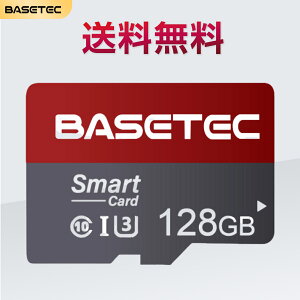 y2024NVozBASETEC 128GB microSDJ[h Class10 U3 f[^] ۊǗpNAP[Xt  EC