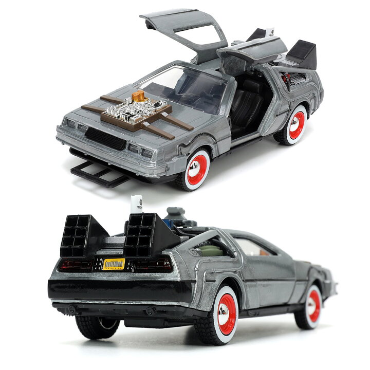 楽天市場】バックトゥザフューチャー グッズ JADATOYS 1:32 バック 