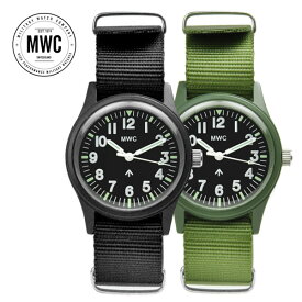 ドイツ製 ブランド MWC ミリタリーウォッチ カンパニー （MIL/1966）ブラック メンズ腕時計 おしゃれ ミリタリー腕時計 送料無料 安い メンズ 腕時計 ミリタリー ウォッチ【レビュー特典】