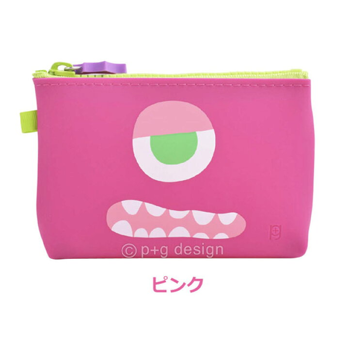 楽天市場 Nuu Small モンスター シリコン ポーチ ピンク グリーン ターコイズ レディース 小物入れ ブランド ピージーデザイン かわいい コスメポーチ 化粧ポーチ キャラクター トラベルポーチ 送料無料 腕時計 雑貨 イデアル