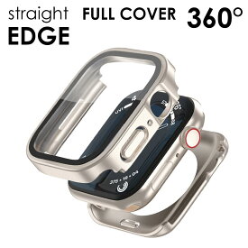 アップルウォッチ カバー Apple Watch 全面保護カバー 360 フルカバー 耐衝撃ケース 一体型 取付簡単 高透明 アップルウォッチカバー ケース SE 38mm 40mm 41mm 42mm 44mm 45mm 46mm 49mm 薄型 シリーズ 11 10 9 8 7 6 SE 対応【レビュー特典】