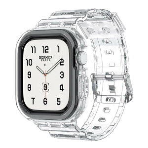 �y2�ڔ��z�N�[�|���z�A�b�v���E�H�b�` �o���h ��̌^ �N���A�o���h �P�[�X apple watch �x���g �����Y ���o�[ �X�|�[�c�o���h �J�o�[ �{�̕ی� �t���J�o�[ applewatch series 11 10 9 8 7 6 5 4 SE ��2��