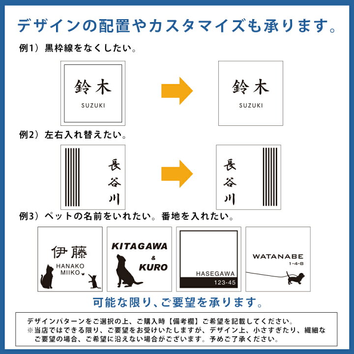 楽天市場 屋外対応ネームプレート メール便送料無料 正方形 表札 戸建 マンション 表札 シール かわいい 表札 アクリル ポスト 貼る アルファベット おしゃれ 玄関 英語 漢字 名札 表札 マグネット ステンレス調 木目調 おすすめ表札 Idea Maker