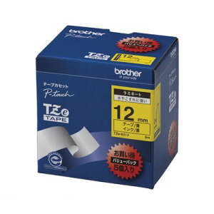 (LINE�N�[�|���L)�����o�� �u���U�[�̔� TZE-631V �s�[�^�b�`�e�[�v12mm���^���y5�� 1��8m �z TZE631V ���~�l�[�g�e�[�v �u���U�[�H�� brother TZe�e�[�v �����e�[�v ������