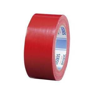 積水化学工業 N60RV03 カラー布テープ【本体色−赤】【No.600Vカラー】【1巻】