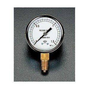 (LINE�N�[�|���L)�y�l��z���s�z�y���[�݌ɕi�z�u�����v�G�X�R EA729BB-10 60mm0-1.0MPa���͌v ���� �Q�[�W EA729BB10�y�L�����Z���s�z